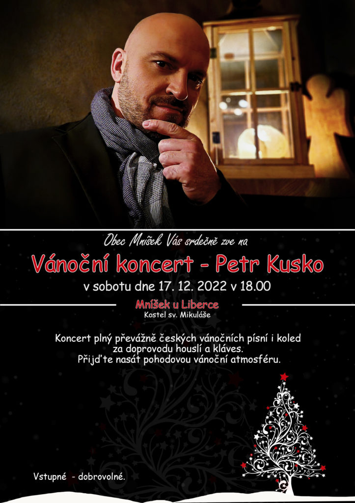 Petr Kusko - Vánoční koncert 2022 - Mníšek